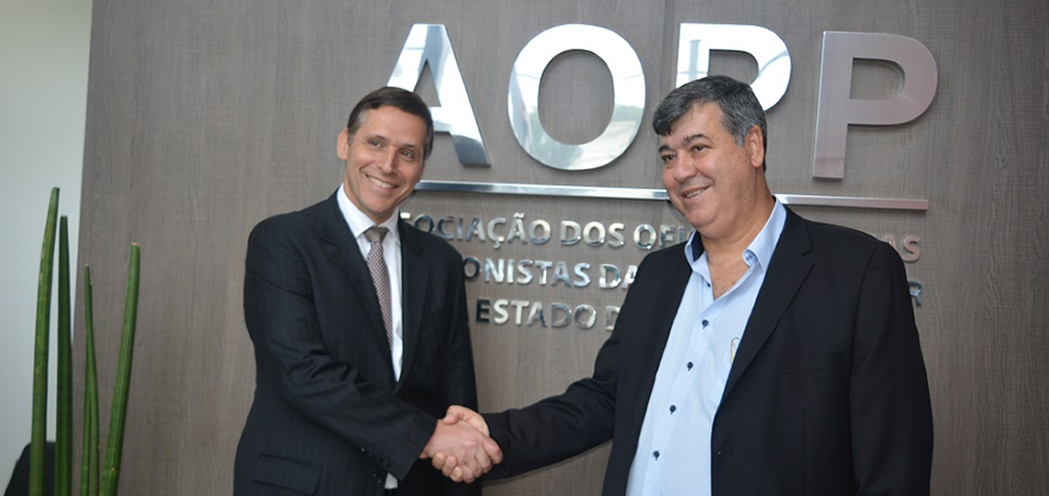 AOPP recebe visita do presidente da Alesp, Fernando Capez