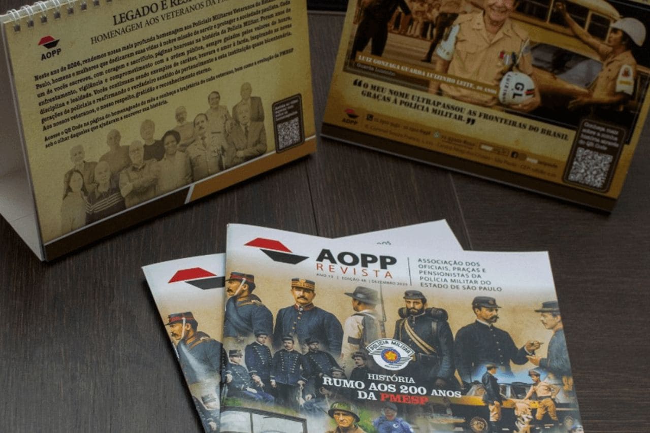 Lançamento Oficial | Revista AOPP e Calendário AOPP 2026